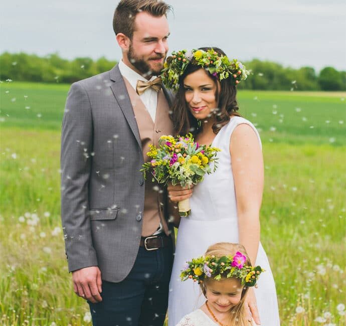 Shooting mariage aux couleurs gourmandes