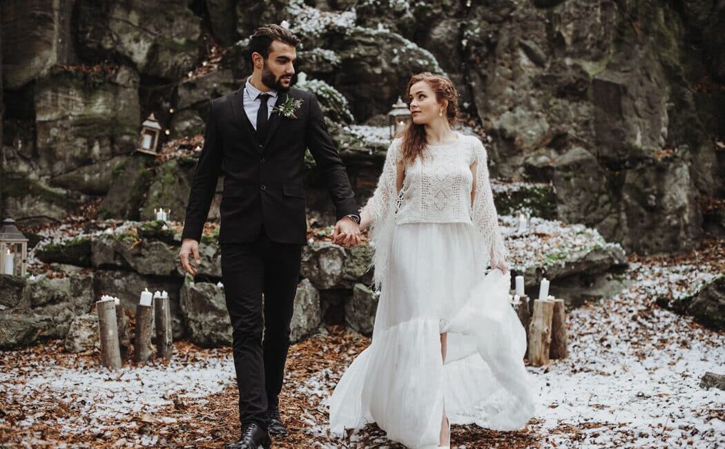 Shooting d’inspiration mariage – Thème hivernal