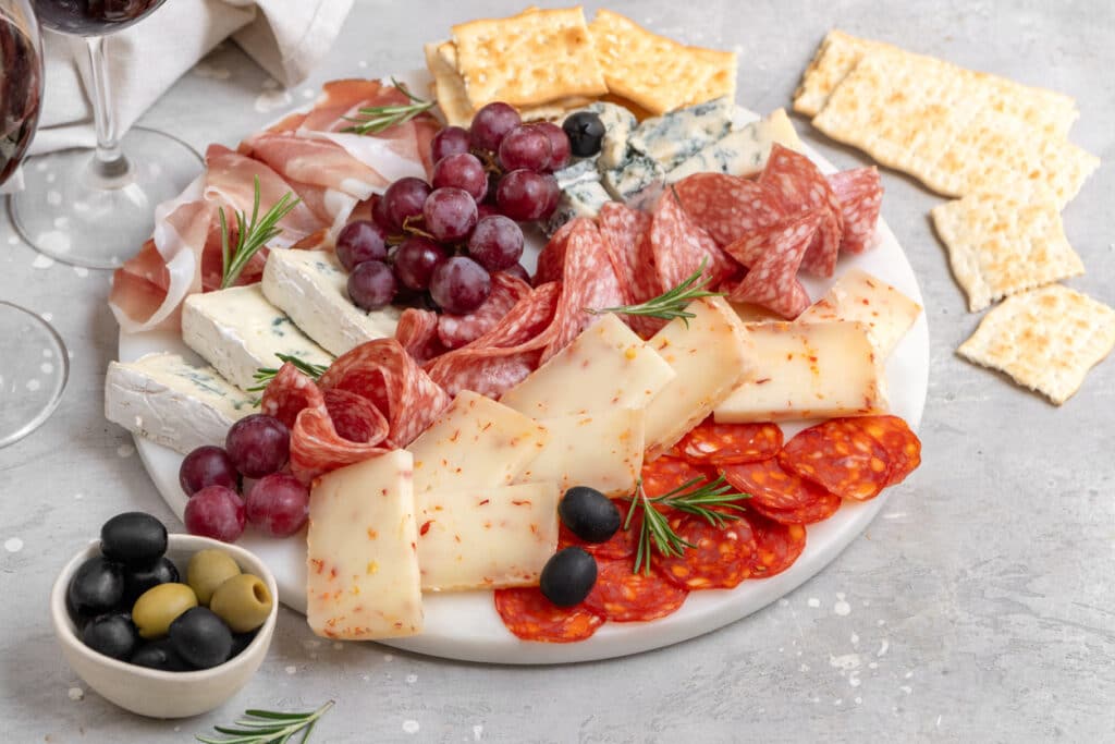repas mariage buffet traiteur charcuterie