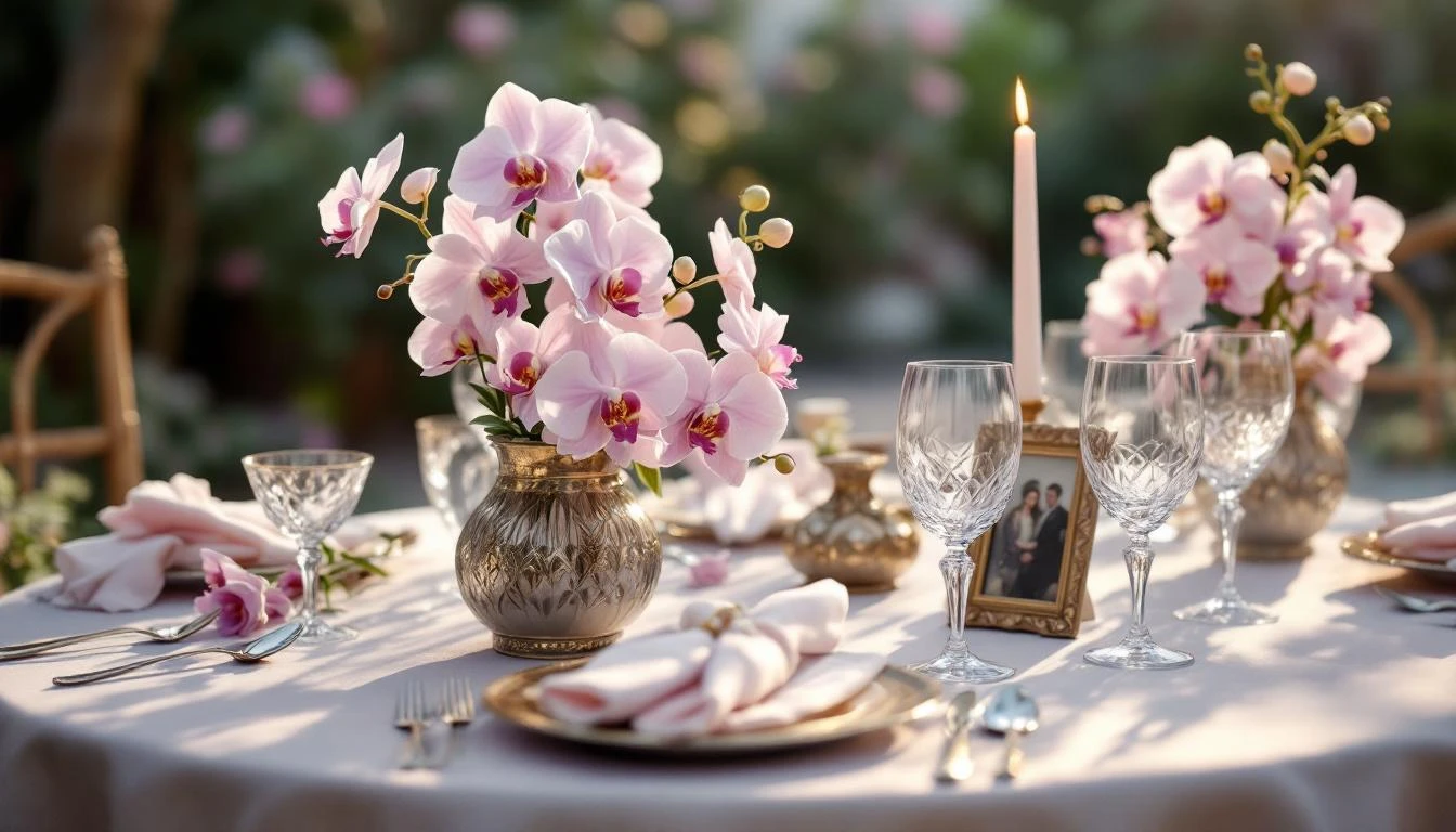 55 ans de mariage, noces d’orchidée : célébrer l’éclat de la fidélité et de la longévité