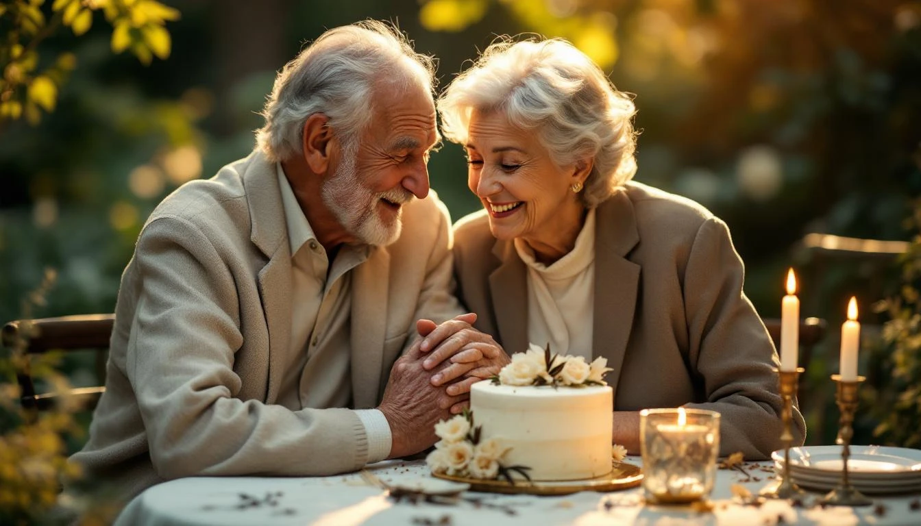 83 ans de mariage : célébrer les noces de vanille avec douceur et longévité