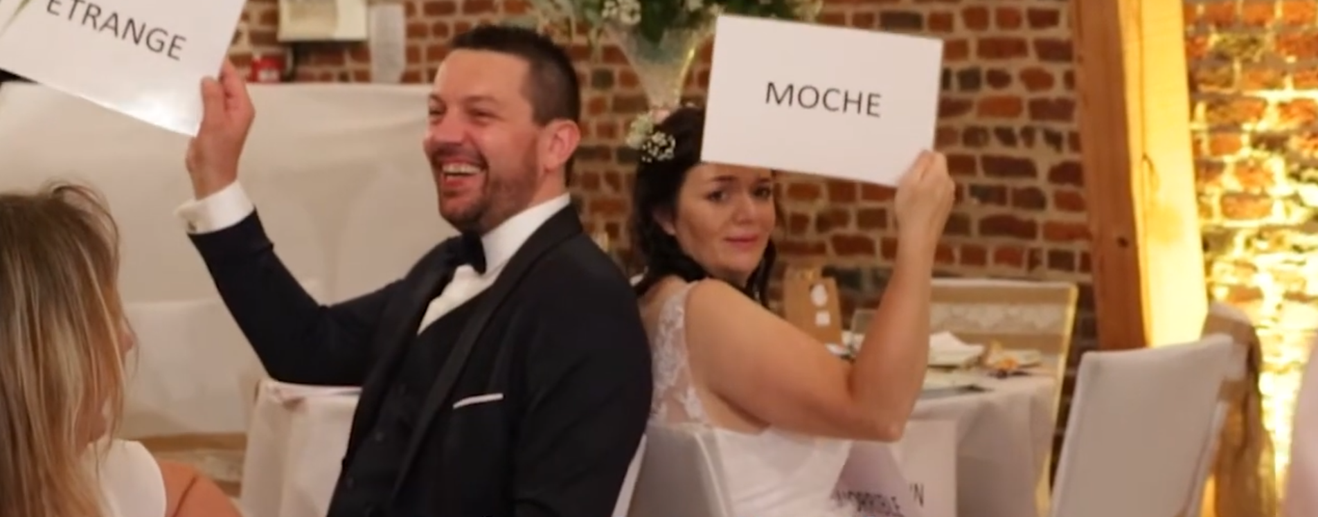 Le jeu des adjectifs : une animation fun pour votre mariage Le jeu des adjectifs : une animation fun pour votre mariage