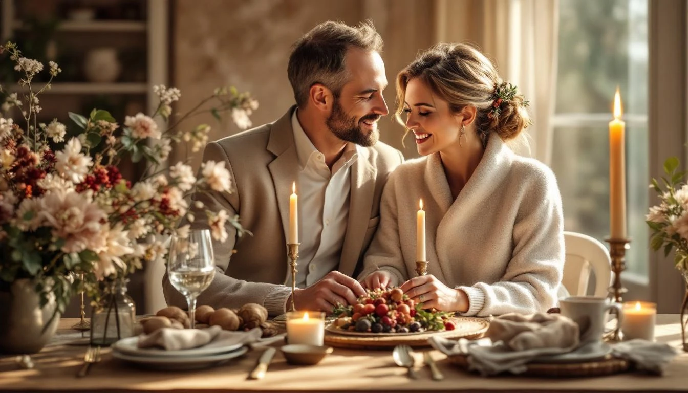 Les secrets d’une douce célébration pour les 43 ans de mariage : noces de flanelle