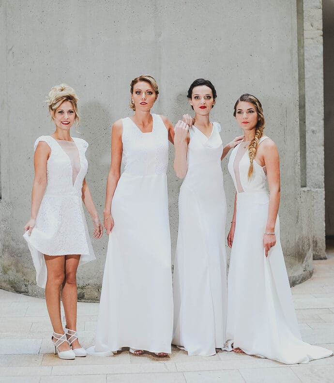 Le défilé de robes de mariée Caroline Quesnel – Collection 2016 Le défilé de robes de mariée Caroline Quesnel – Collection 2016