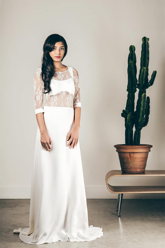 Les robes de mariée de Caroline Quesnel – Collection 2016 | Modèle : Louti | Crédits: Olivier Ramonteu | Donne-moi ta main – Blog mariage