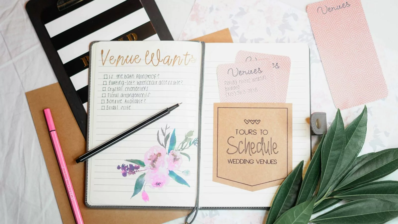 Rétroplanning de mariage : le guide complet mois par mois