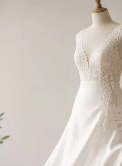 Robe de mariée éthique : seconde main, location ou sur-mesure ?