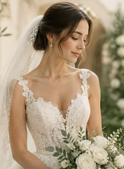Inspirations mariée : robe, beauté et style intemporel